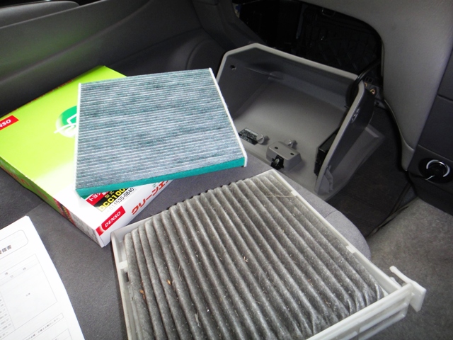 エアコンフィルター交換 ｍｙ ｃａｒｍａｇａｚｉｎｅ 車の記録簿